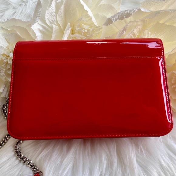 DIOR NWT & Auth Miss Dior $2,400 Patent Red Bag - Picture 4 of 8